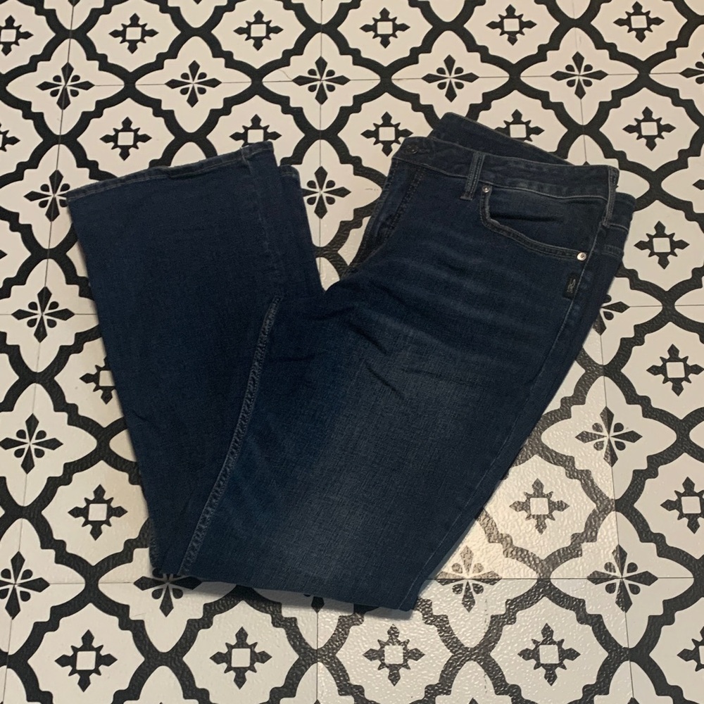 Silver Jeans Dark Blue Boot Cut Women's Jeans